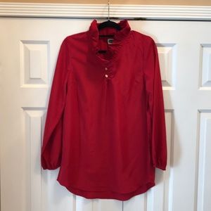 Burgundy tunic, Mudpie, size medium